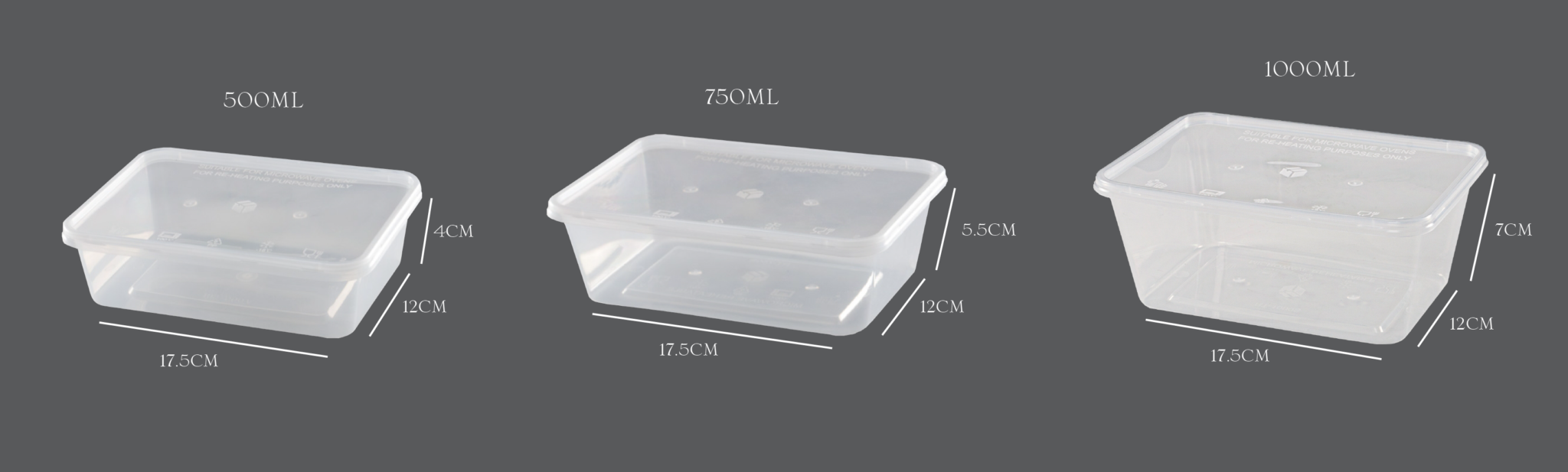 Plastic Ractangle Container Plastic Rectangle Container w Lid | Wooba