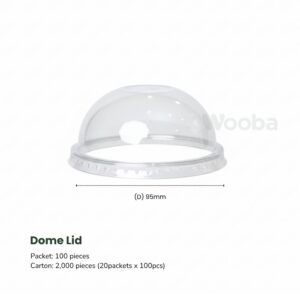 dome lid PET