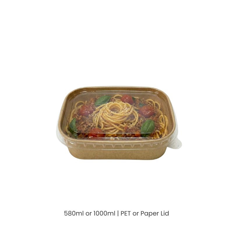 rectangle kraft food container