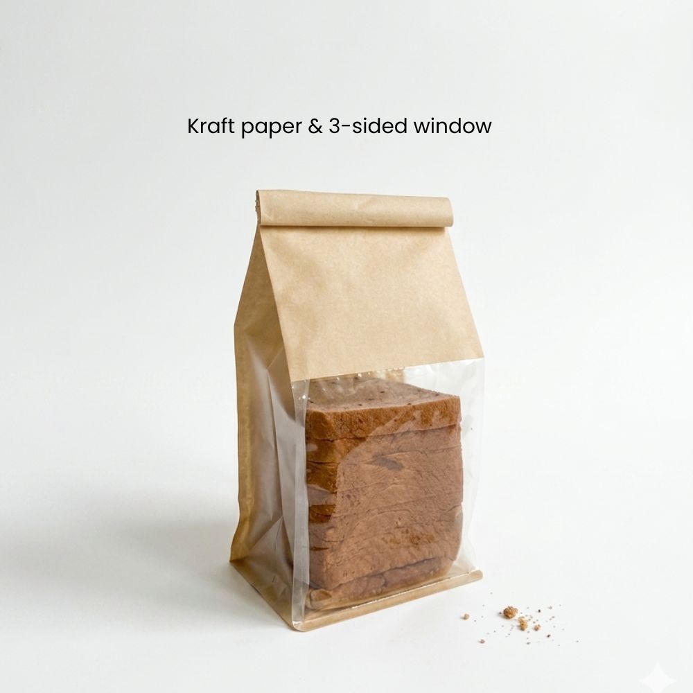 5 bread bag with window