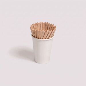 Grade A disposable wooden coffee stirrer stick 1000pcs wholesale KL supplier