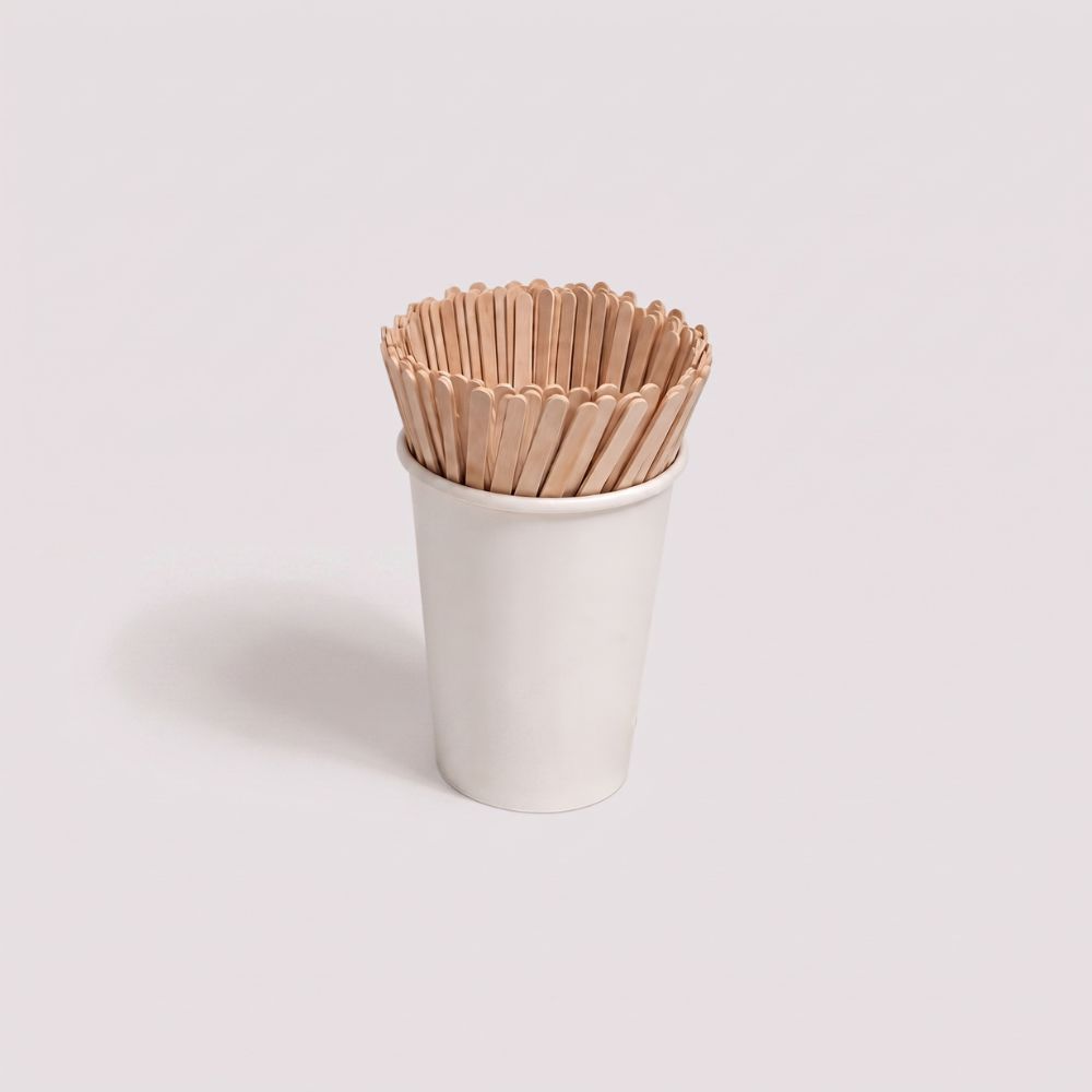 Grade A disposable wooden coffee stirrer stick 1000pcs wholesale KL supplier