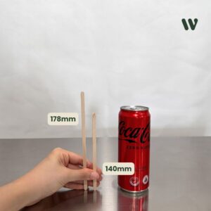 wooden coffee stirrer stick 178mm wholesale KL supplier