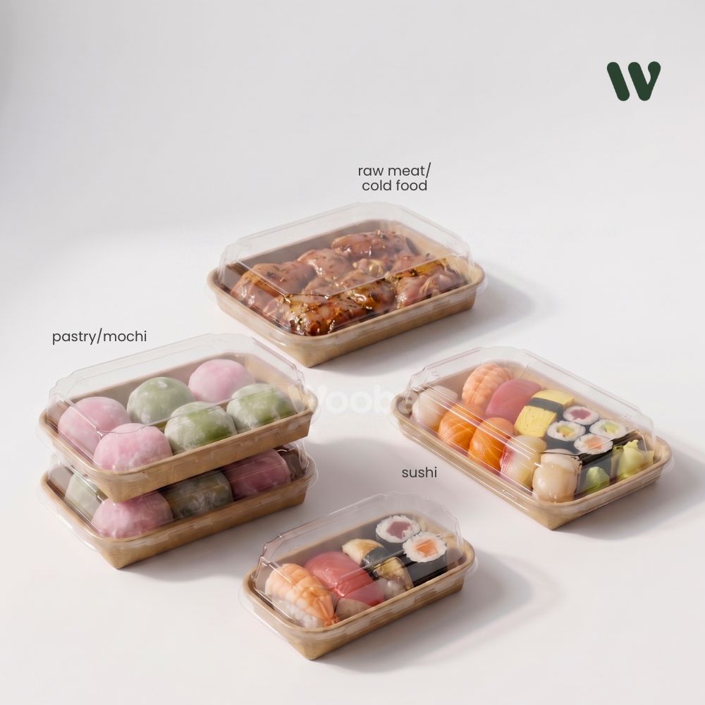 kraft paper food tray with pet lid 3 kraft paper food tray with pet lid wholesale kuala lumpur