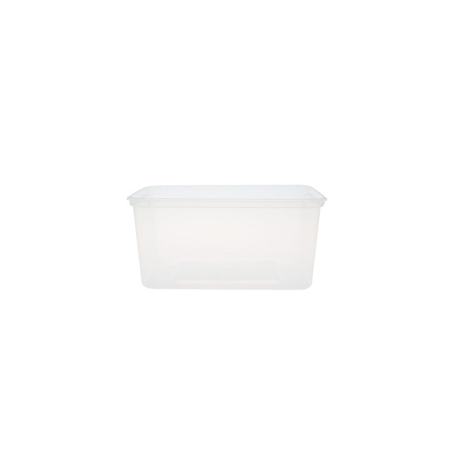 Plastic Square Container with Lid - Wooba - Order Online 24/7 Malaysia