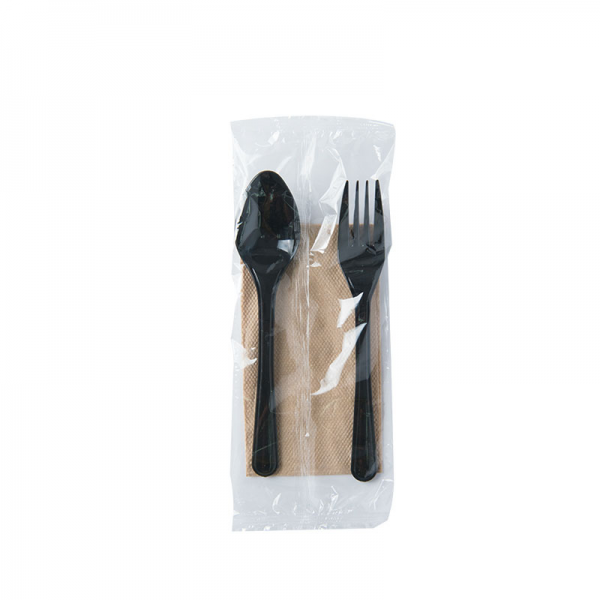 Prepacked-Cutlery-“Black”-3in1-L-Kraft-Serviette