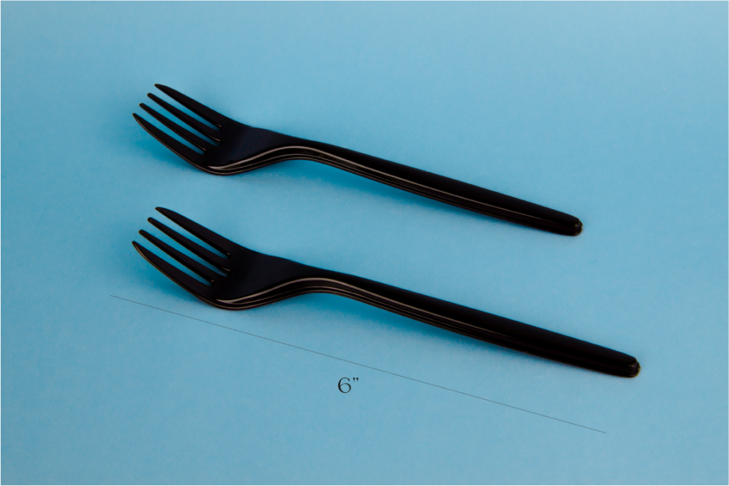 6'' Plastic Eco Fork - Wooba - Order Online 24/7 Malaysia