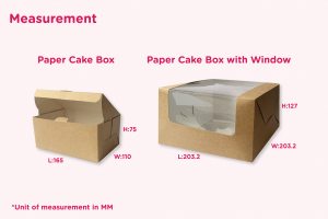 Cake Box Size